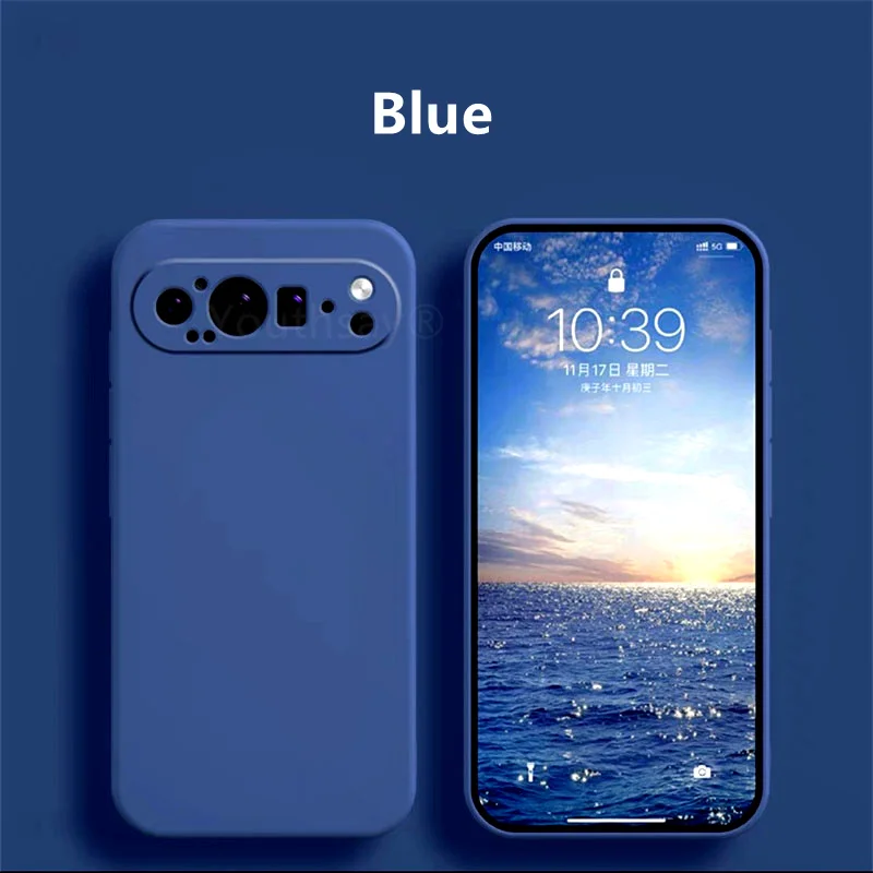 Premium Liquid Silicone Back Phone Case - Soft and Original Design