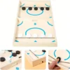 Wooden Bouncing Chess Fast Sling Puck Fun Game Parent Child Interactive Collision Chess Bouncing Like Tabletop Ice Hockey Ball 1