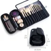 Professional Makeup  Womens Cosmetic Brush  Travel Organizer Makeup Brushes   Portable Black Beauty B Dressing table organizer 2