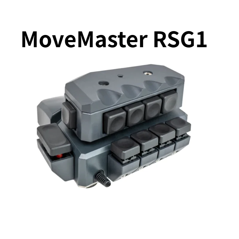MoveMaster RSG1 한 손용 하이브리드 키보드 조이스틱 인체공학적 게임 컨트롤러 Windows/Linux/MacOS용 체리 무음 레드 스위치