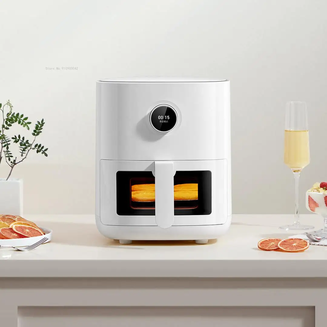 Xiaomi Mijia Smart Air Fryer Pro, 4L Capacidad, Horno Caliente con  Recubrimiento Antiadherente, 24H por Carevas en Blanco