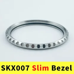 Slim Unidirectional Bezel Upgrade: Thin 316L Stainless Steel with 120 Clicks (LX line bezel)