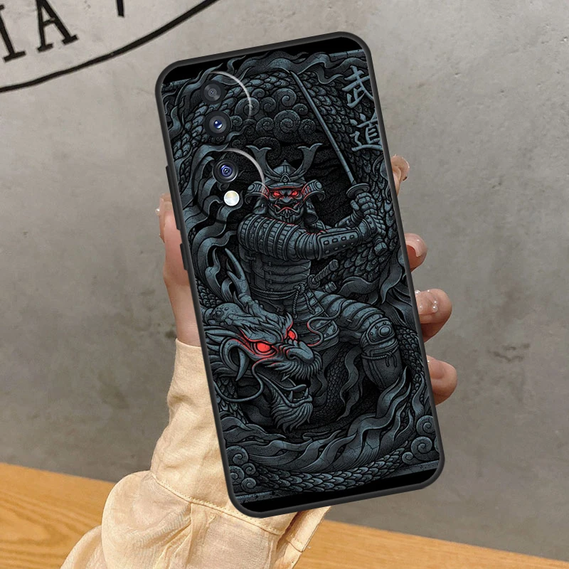Anime Japanese Samurai Protective Phone Case Cover