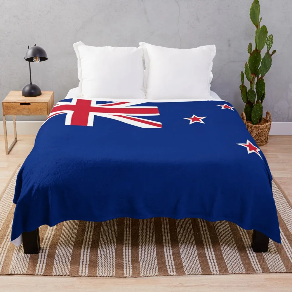 

New Zealand Flag Throw Blanket blankets and blankets Large Blanket fluffy blanket