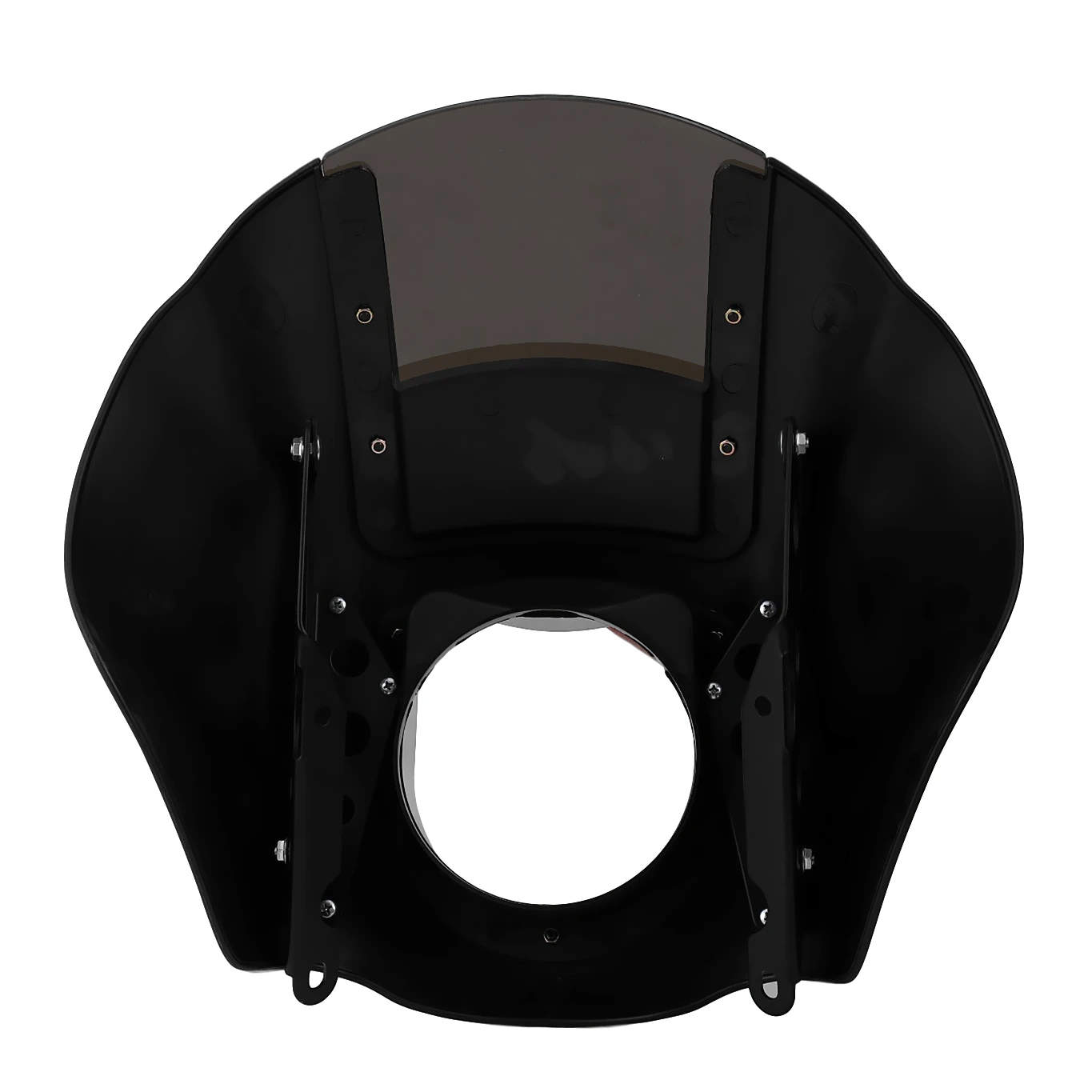 Black ABS Quarter Fairing with Clear PC Windshield for Harley 86-94 FXR and 95-05 Dyna Models