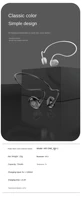 Xiaomi Bone Conduction Neckband Wireless Headphones Bluetooth Headphones Sports Over-Ear Stereo Earbuds with Microphone 5