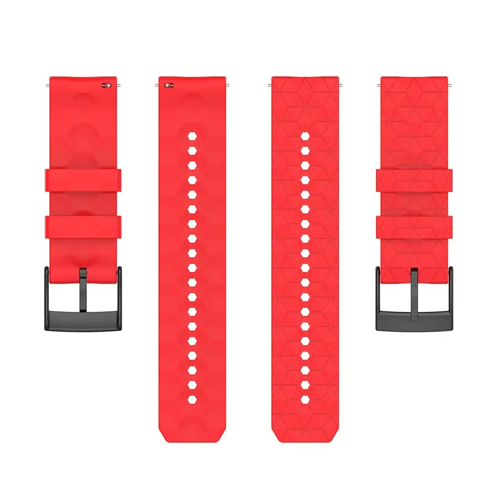 Cinturino Per Smartwatch Cinturino In Silicone Morbido Per Suunto 9/9 Baro /7/Spartan Sport HR - Nero E Verde Militare Cinturino Sector Expander - Foto 7