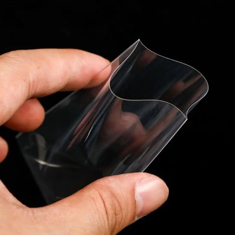 50pcs Original Korea Card Sleeves Photcards Clear Protector for Kpop Shield Board Games Tarot Cards