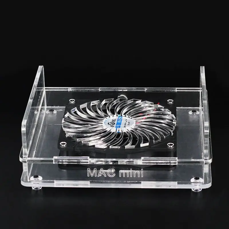 MAC 미니 미니 컴퓨터 호스트 라디에이터, 휴대용 미니 PC, 마이크로컴퓨터, 소형 호스트 냉각 베이스에 적합
