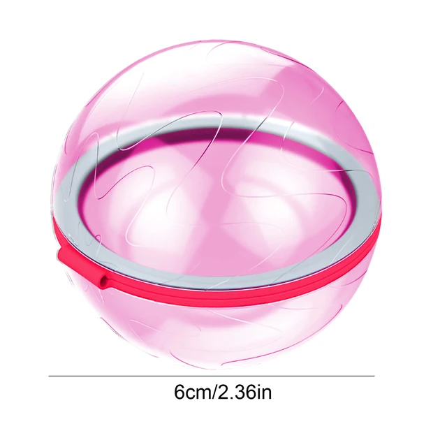 1/3/4/10PCS Water Bomb Splash Balls Reusable Water Balloons Absorbent Ball Water Fight Splash Ball Outdoor Pool Beach Play Toys 6