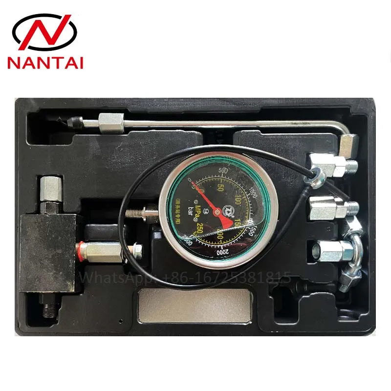NO.1147 CR High Pressure Testing Tool 2500bar Common Rail High Pressure Measuring Tool Kits rk2670y safety tester ac dc 5kv withstand voltage pressure hipot tester resistance testing measuring instrument