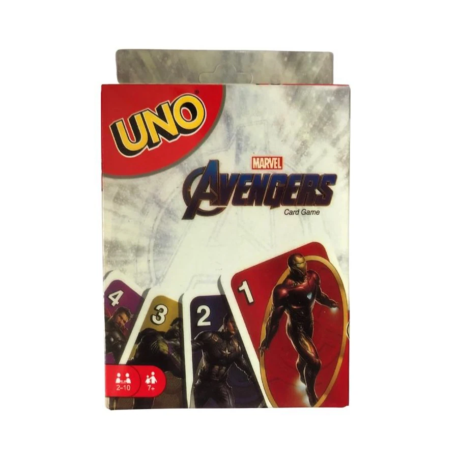 UNO Flip! Marvel Card Game for Kids, Adults & Family Night with  Double-Sided Cards 