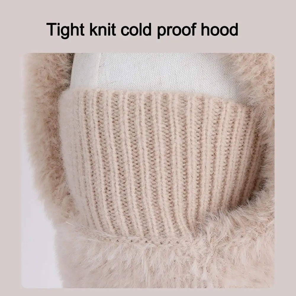 Polyester Kids Balaclava Hat Coldproof Windproof Ear Protection