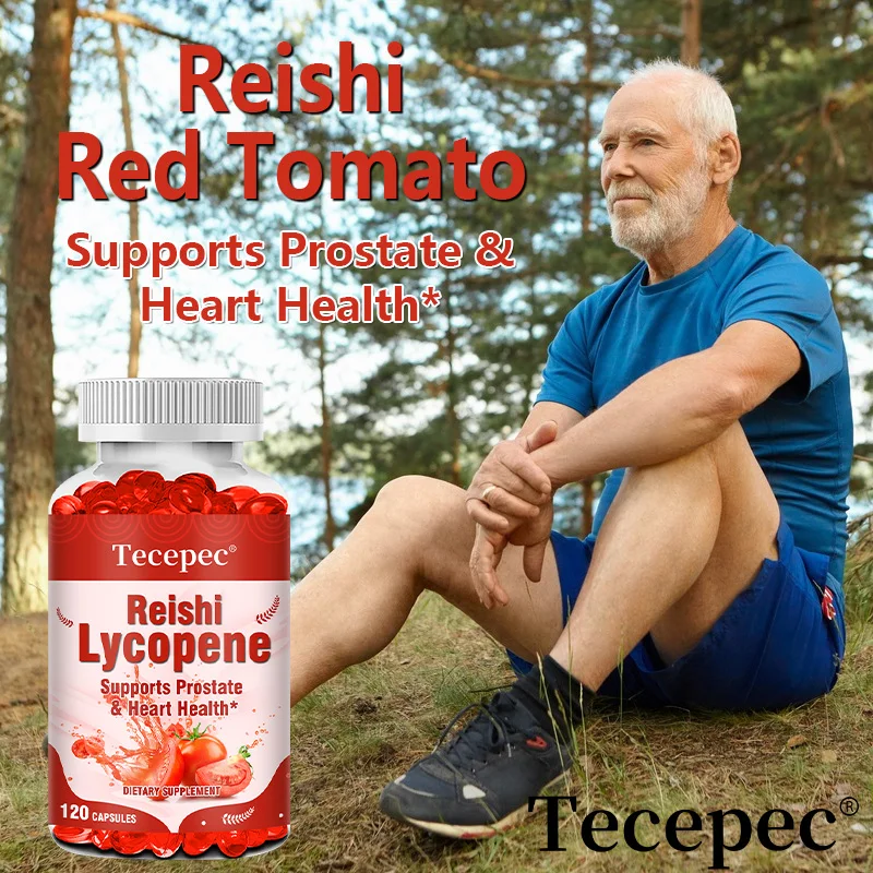 Lycopene, Dietary Supplement-Powerful Antioxidant, Anti-Aging, Supports Fleet and Heart Health, 30/60/120 Capsules