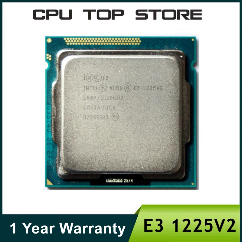 Processore Cpu Intel Xeon E3-1240 v2 SR0P5 3,40 GHZ 8 MB 4-Core LGA1155
