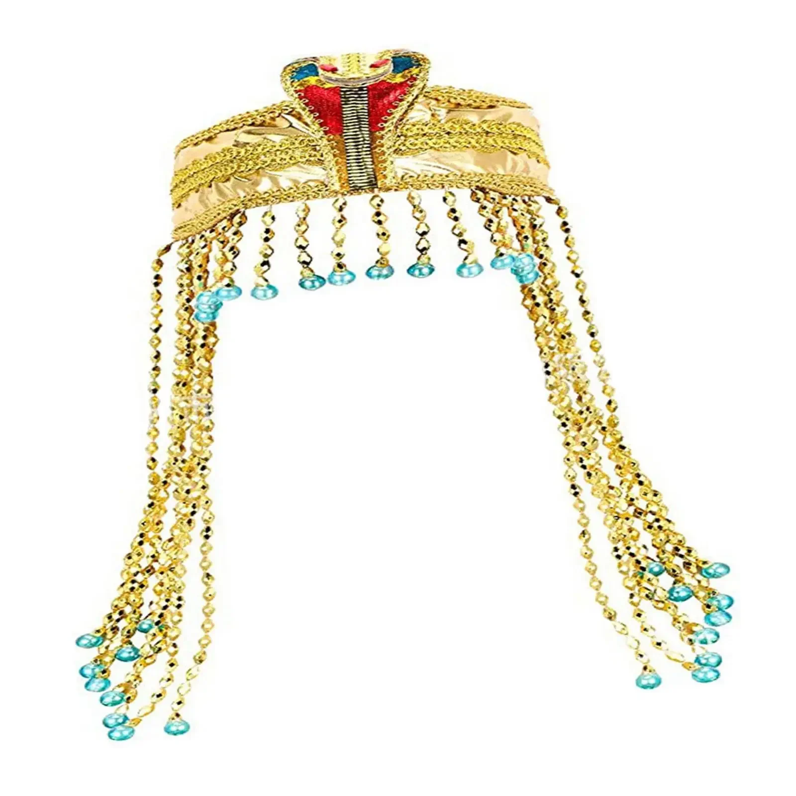 Antique Egypt Queen Headdress Snake Headband Crown Fashion for Stage Performance Antique Egypt Queen Headdress Snake Headband Crown Fashion for Stage Performance