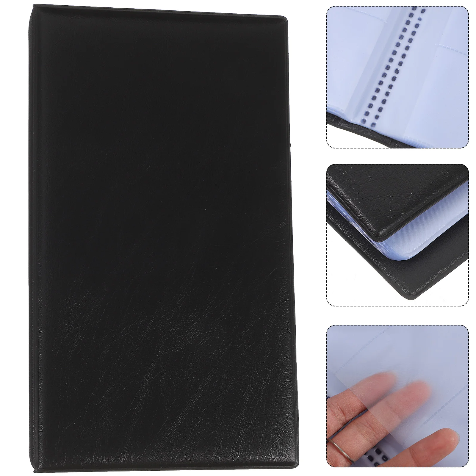 

Folder Binder Business Card Book Sleeve Cards Album Holder Organizer Collect Note Office