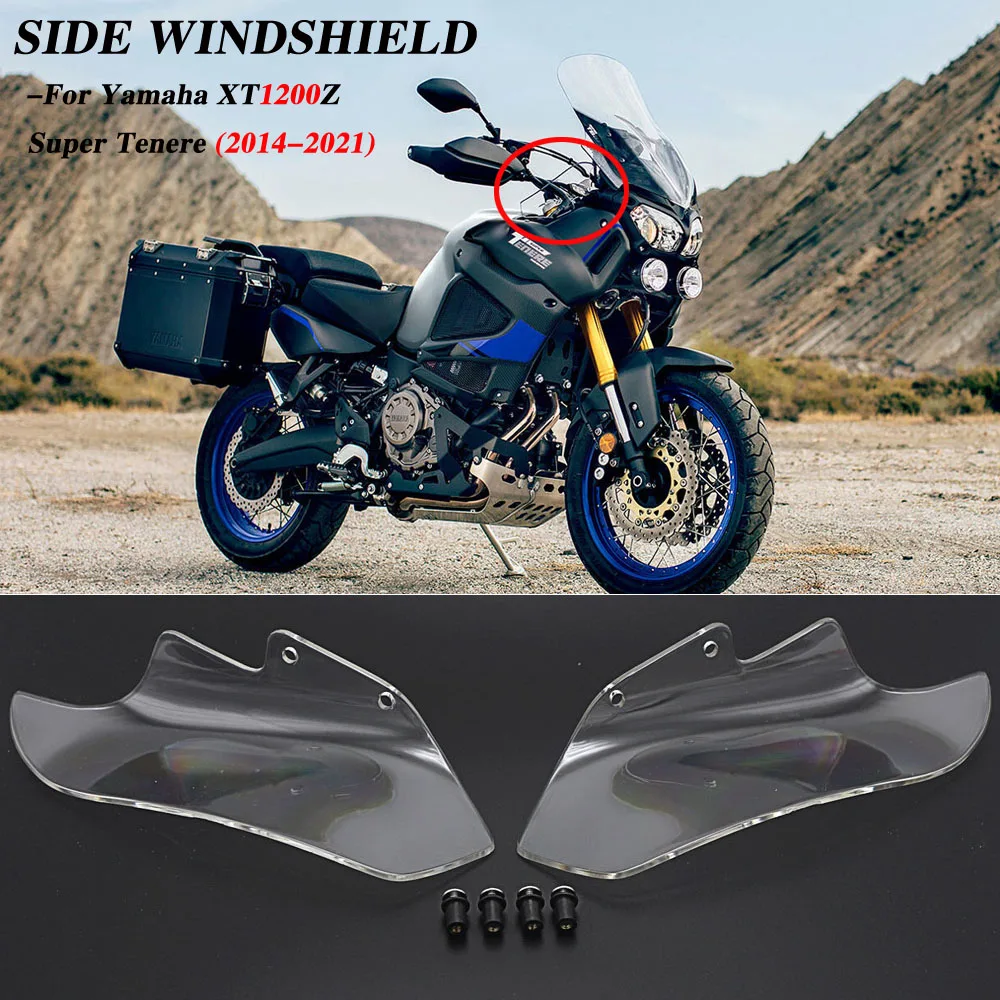 

2021 2020 2019 - 2014 For Yamaha XT1200Z XT 1200 Z Super Tenere XT 1200Z Wind Deflector Pair Windshield Handguard Side Panels