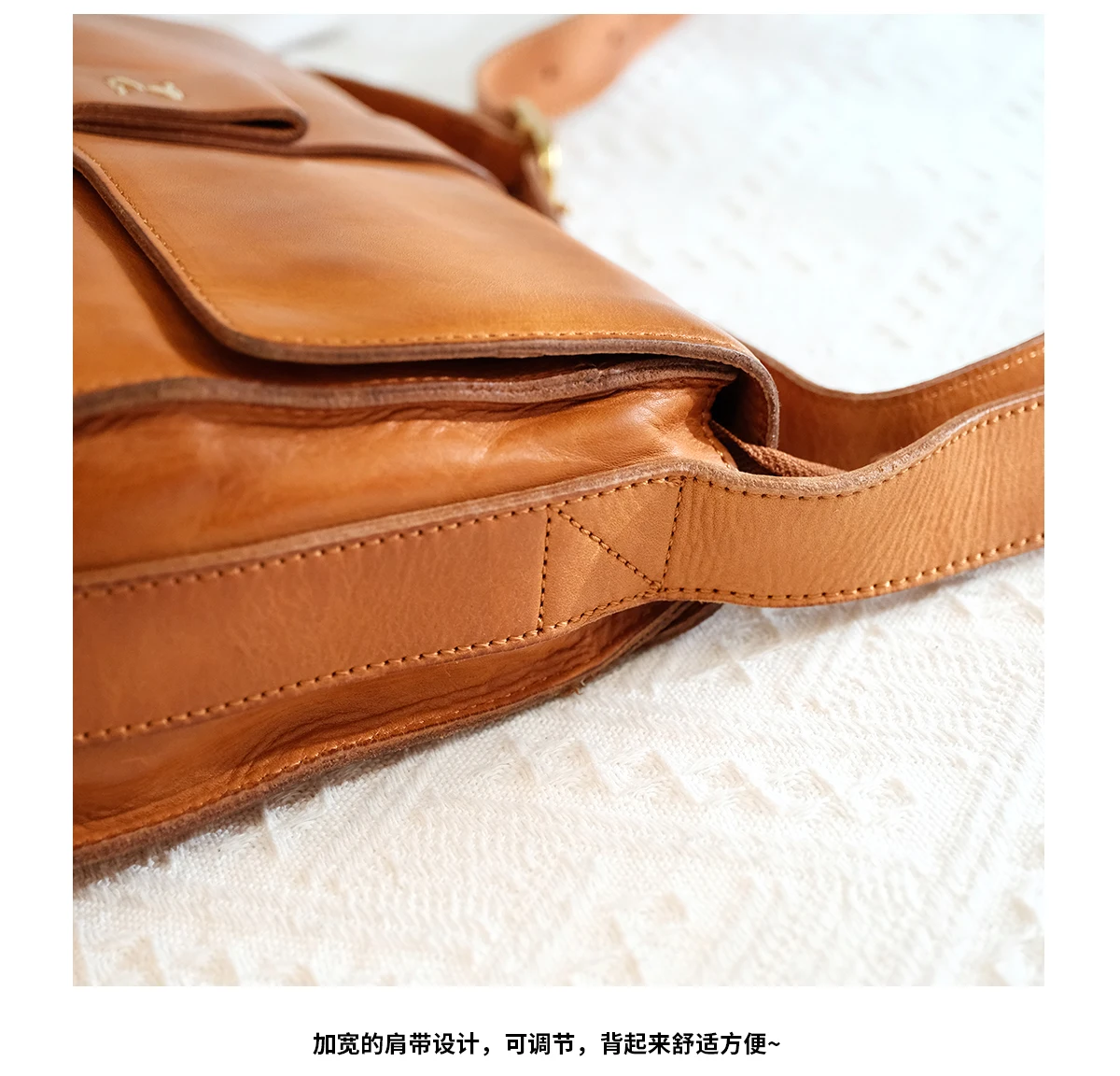 PNDME Vintage Designer handgemachte Leder Damen Umhängetasche lässig Luxus natürliche Kuh Leder Arbeit Frauen Schulter Umhängetasche – Detail 13