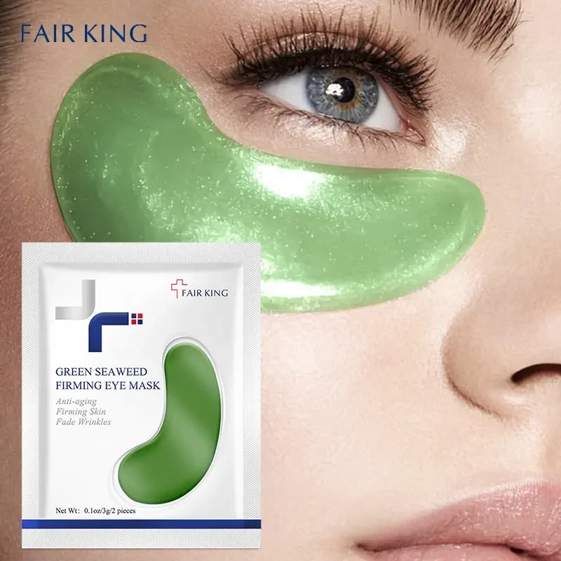 Seaweed Firming Eye Mask Anti-Wrinkle Eye Patches Fade Fine Lines Remove Dark Circle Bags Anti-Puffiness Moisturizing Skin Care