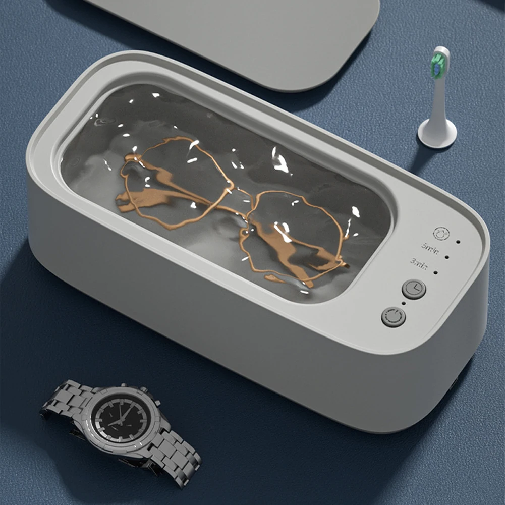 Portable Ultrasonic Jewelry Cleaner for Multiple Items