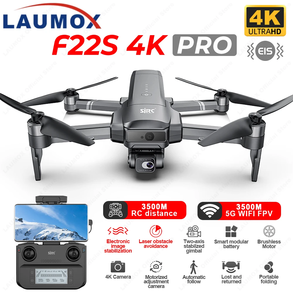 Sjrc F22s /f22 4k Pro Gps Drone 4k Professional 2axis Gimbal Eis