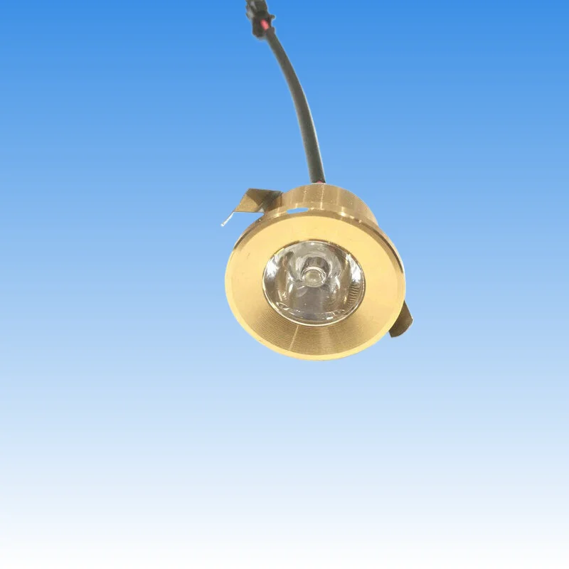 

1W Led recessed cabinet mini spot light 110V 220v downlight 12v dc jewelry show Include Led Driver 4000K Ceiling light lamp