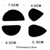 Bulk Face Paint Sponges For Face Painting Adults Kids Half Moon Black Sponges Petal Face Painting Sponge 4
