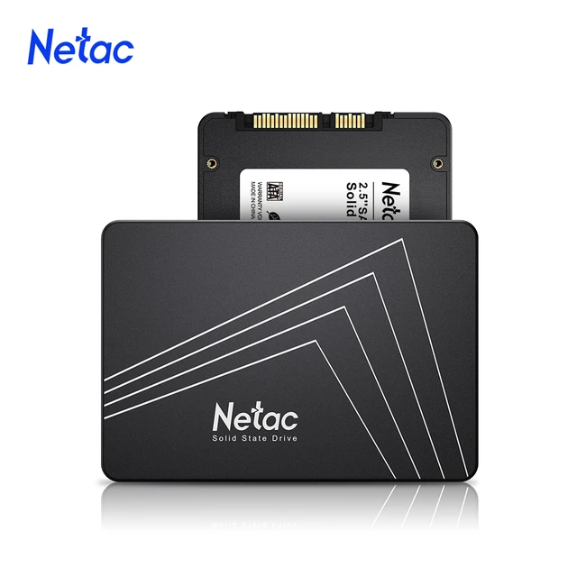 Netac SSD interno de 1 TB SSD até 550 MB/s Disco Rígido Disco de Estado  Sólido SATA SSD 2,5 polegadas Fácil de instalar para Laptop Computer  Upgrade Speed Game