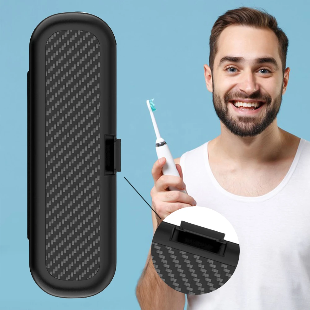 EVA Hard Case for Oral-B/Philips Electric Power Rechargeable Toothbrush Snap-On Design Travel Protective Carrying Storage Bag toothbrush holder toothbrush covers toothbrush case toothbrush storage box