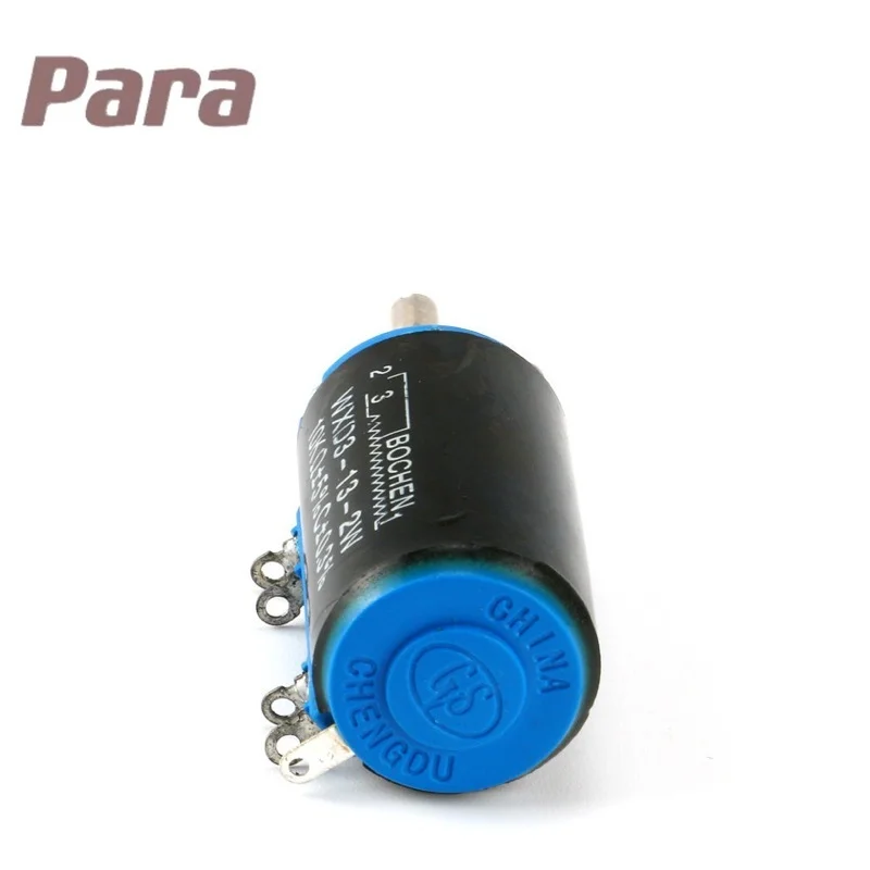 WXD3-13-2W 1K 2.2K 4.7K 5.6K 10K 22K 47K 220R 470R 220 470 ohm WXD3 WXD3-13 2W Wirewound Multi-Turn Potentiometer Rotary Switch multiturn potentiometer electronic components