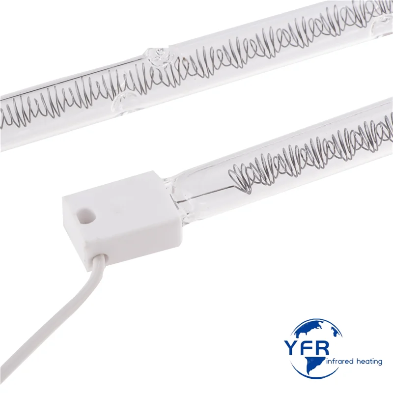 SK15 Clear Tube 1000w 2000w Infrared Heater halogen quartz lamps with CE for industrial use