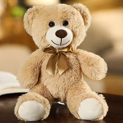 Cuddly Light Brown Plush Teddy Bear - Soft Gift for Baby Showers & Room Decor (Light Brown)