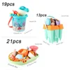 Beach Toys Set Gift Beach Toy Shovel Beach Boat Summer Outdoor Beach Castle Model Toy Beach Cart Toy Set Water Toy 6