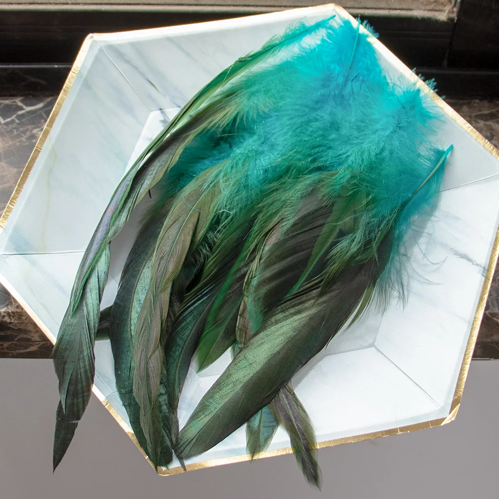 50/100pcs Natural Color Cock Feathers 12-18cm/5-7inch For DIY Crafts, pheasant feathers,rooster feathers,craft feathers,natural feathers