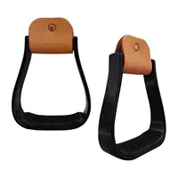 2 Pieces Horse Stirrups Repairing Vintage Style Nonslip Accessories for Outdoor Activities Riding Training Equestrian Saddles 2