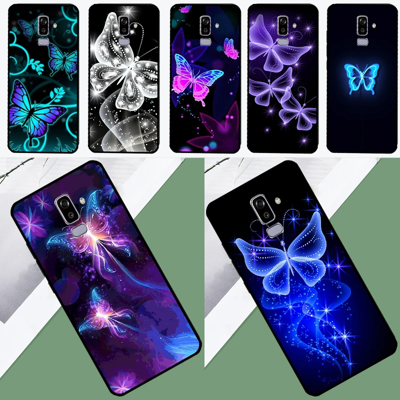 Sunrive Cover compatibile con Samsung Galaxy J7 2017, Custodia Case in molle Trasparente silicone Morbida Flessibile Antigraffio protettiva back custodie(X gatto
