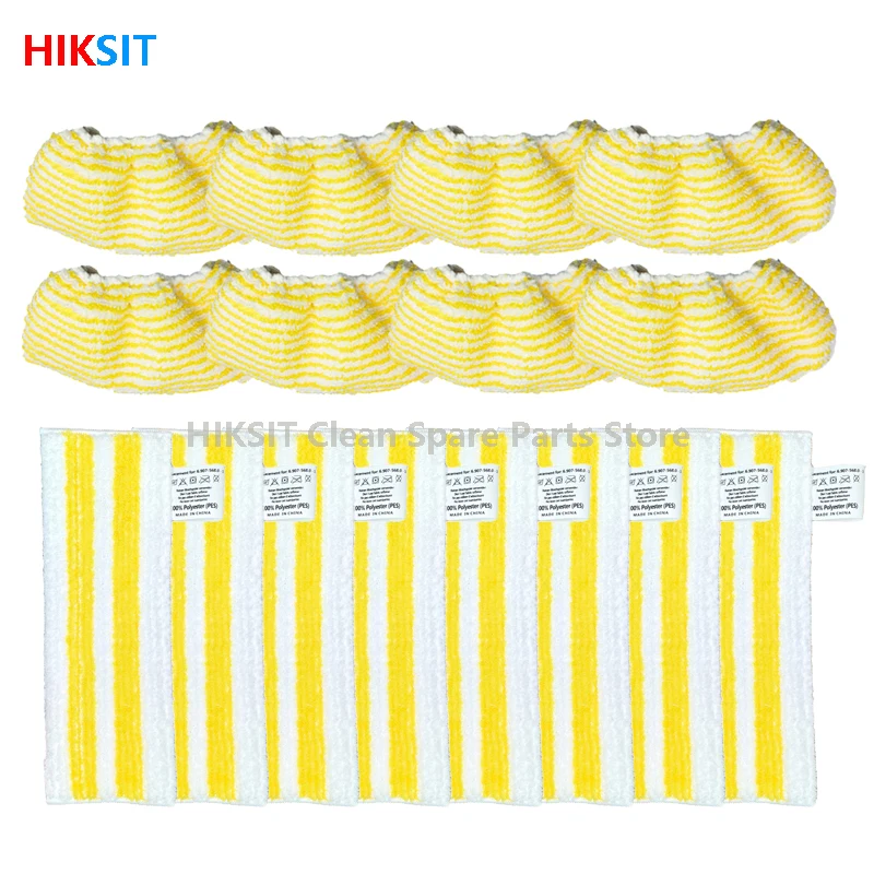 Enhanced Microfiber Cleaning Pads - Steam Mop Accessories