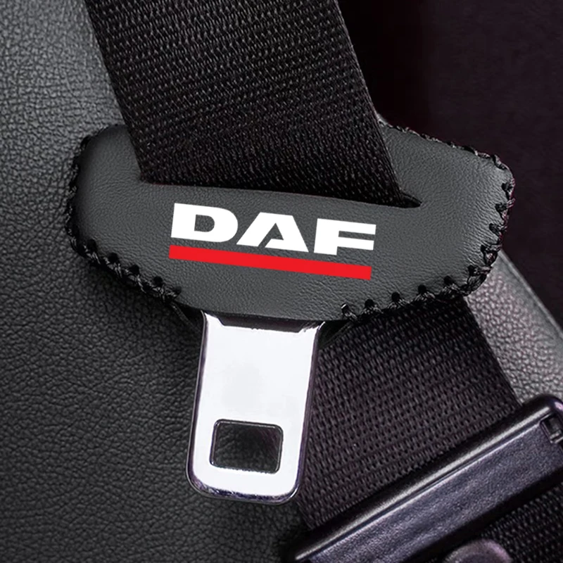 자동차 안전벨트 클립 보호대 안전벨트 버클 플러그 보호 커버, DAF XF 95 105 CF LF VAN 자동차 액세서리