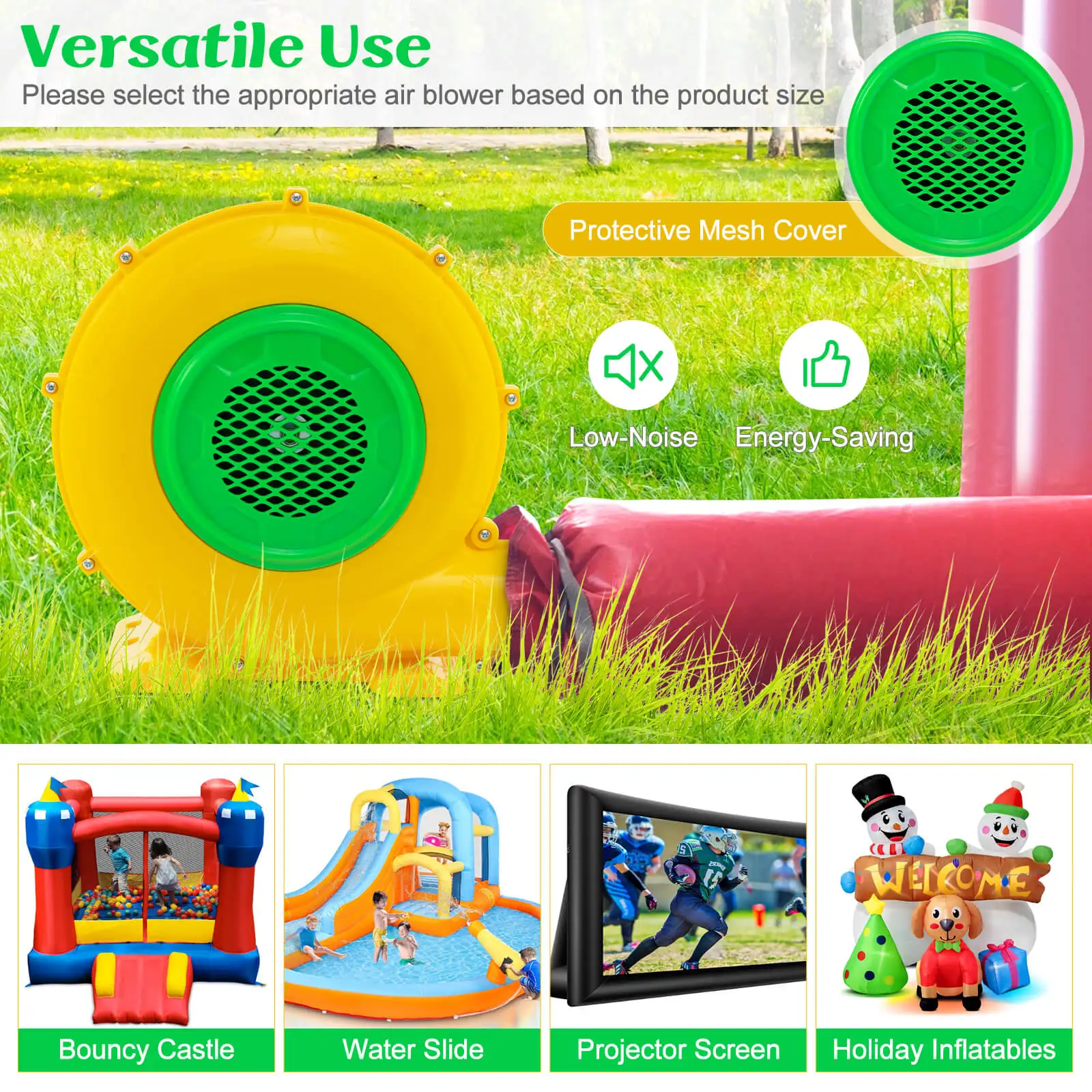 Inflatable Air Blower 480W 6