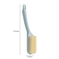 Blue Multi-Functional Plain Soft-Bristled Cleaning Brush Long-Handled Hanging Plastic Shoe Cleaning Brush 1