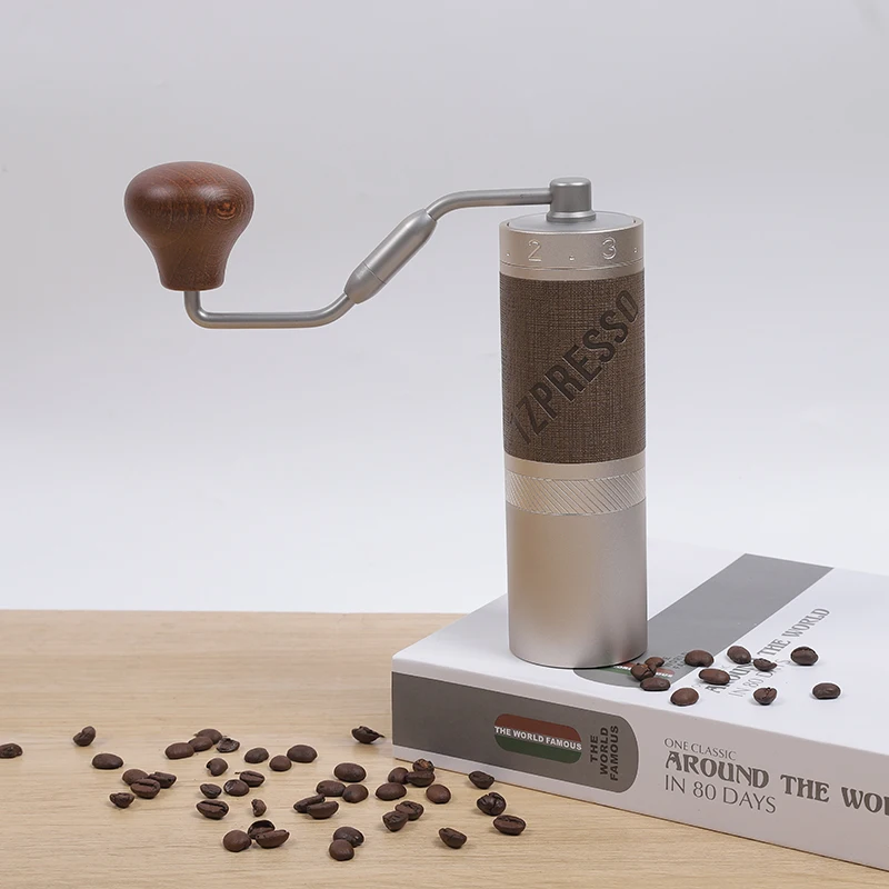 새로운 XPRO S 1Zpresso 새로운 X-PRO s 새로운 접이식 핸들 휴대용 커피 그라인더 커피 분쇄기