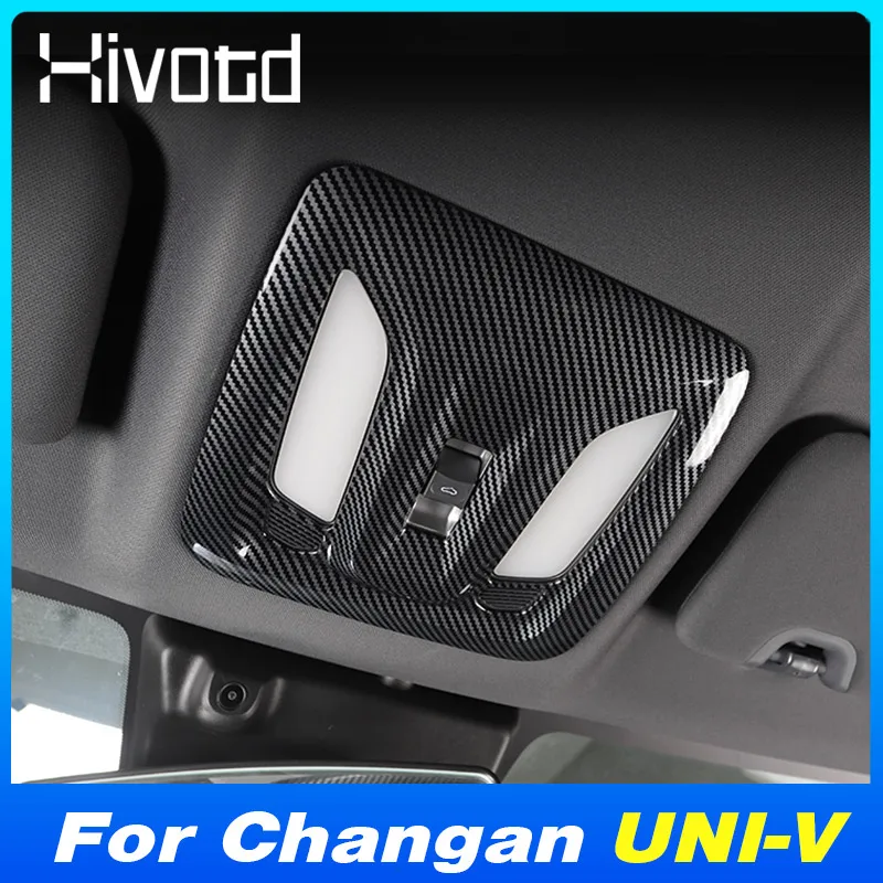 

Car Roof Reading Light ABS Trim Decoration Reading Lamp Frame Cover For Changan UNI-V 2023 Auto Interior Accessories Styling