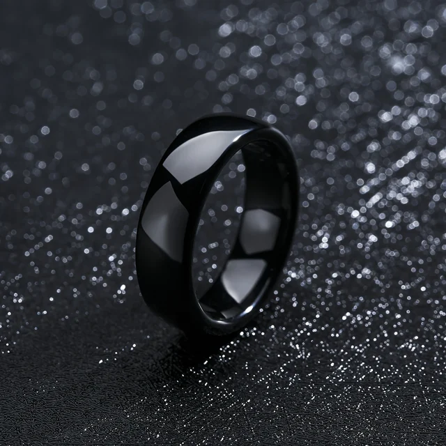 92728-ff5f47.jpg Bague en céramique 6 mm unisexe pour homme et femme, noire, blanche, verte, bleue, violette, simple, alliance de mariage, bague de promesse, bague pour le pouce, assortie, hypoallergénique