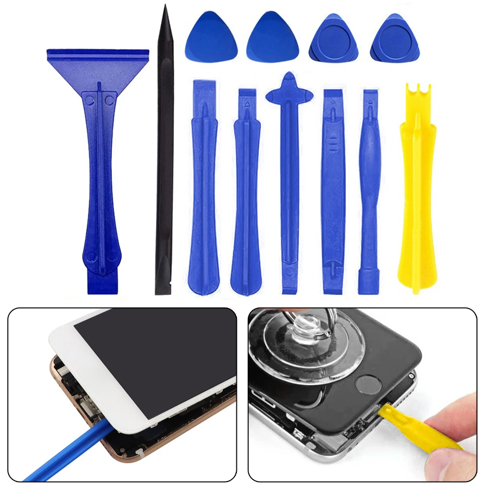 

12Pcs Set Phone Computer DIY Disassemble Tools Dual Ends Spudger Crowbar Pry Repair Opening Tool Disassembly Aids Pry Bars