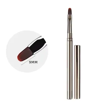 Colla per unghie Penna per fototerapia Penna per gel UV Penna per pennello per unghie acrilica Pittura Disegno Pennello per fodera Strumento per pennelli professionali per manicure