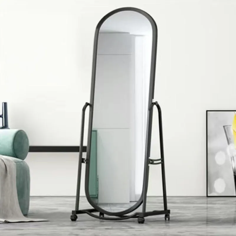 1.7m Oval Full-Length Floor Mirror 4