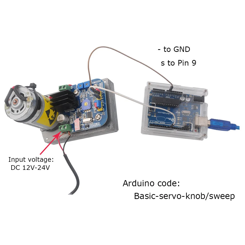 Manipulador Robótico Grande Servo Motor Servo Motor para rc Car Quadcopter Boat Alta Potência 180kg.cm 12v24v Asmc04b - Image 4