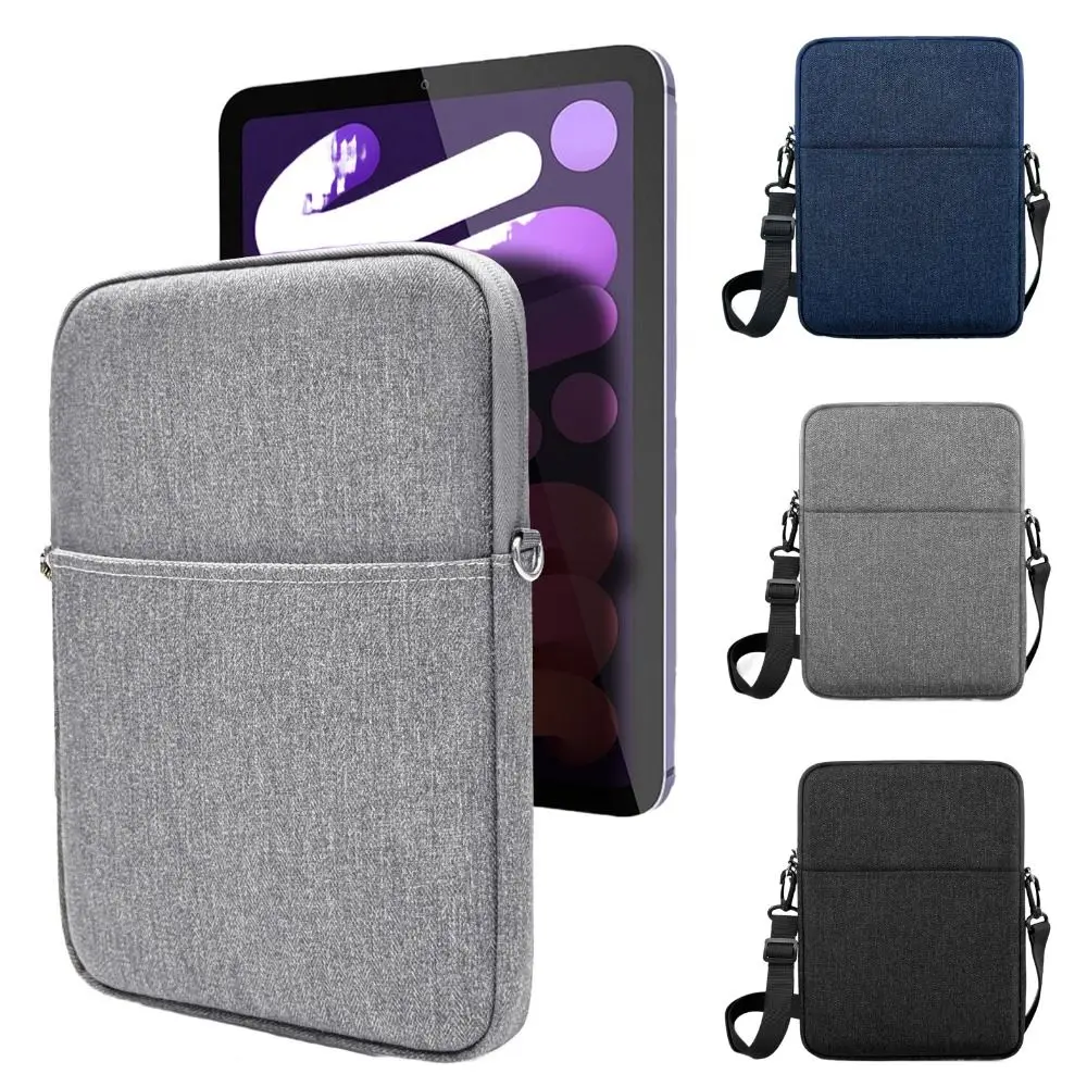 Large Capacity Tablet Sleeve Bag with Shoulder Strap and Handle