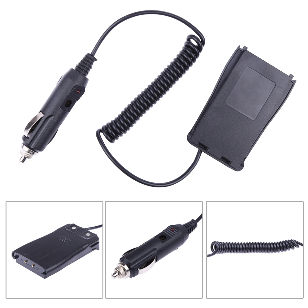 DC 12V Car Charger Battery Eliminator for Baofeng BF-888s 777 666s Radios Walkie Talkie Charging Accessories